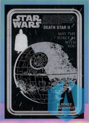 2021 Star Wars Galaxy Chrome Vintage Star Wars Posters #V10 Death Star II